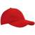 L-merch Canvas Structure Cap red/red