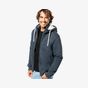 Kariban Veste vintage molleton doublée sherpa homme