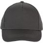 K-up Casquette enfant en coton - 5 panneaux dark_grey