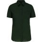 Kariban Chemise popeline polycoton manches courtes entretien facile femme forest_green