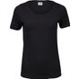 tee jays Ladies Stretch Tee - black - S