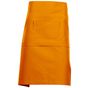 NewGen Tablier de Barman mi-long en coton orange