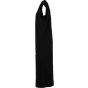 Build Your Brand Ladies Sorona® Long Extended Shoulder Dress Black
