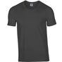 Gildan Softstyle® V-Neck T-Shirt - charcoal - L