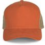 K-up Casquette Trucker - 5 panneaux rustic_orange/beige
