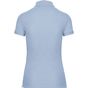 WK Designed To Work polo manches courtes Femme sky_blue