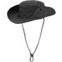 Neutral Safari Bucket Hat black