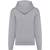 kariban Sweatshirt à capuche molleton oversize unisexe oxford_grey