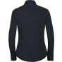 Russell Chemise en Popeline Polyester Coton cintrée manches longues femme french navy