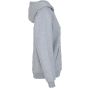 Build Your Brand Ladies Fluffy Hoody Heather grey