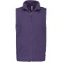 Kariban Bodywarmer micropolaire homme purple