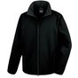 result Printable softshell black/black