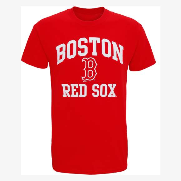 T-shirt ilustration Boston Red Sox Official American