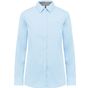 Kariban Chemise coton Nevada manches longues femme sky_blue