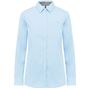 kariban Chemise coton Nevada manches longues femme sky_blue