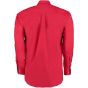 Kustom Kit Premium Oxford Shirt Long Sleeve Red