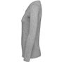 B&C Collection Inspire LSL T /women gris sport