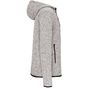 ProAct Veste capuche chinée homme light_grey_melange