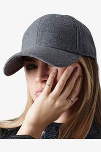 Image produit Casquette 6 panneaux en laine Melton