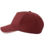 Atlantis RECY FIVE PIPING burgundy/white