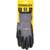 Stanley Workwear Gants agrippants nervurés Stanley grey/black/yellow