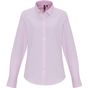 Premier Chemises à rayures Oxford pour femme white/pink