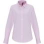 Premier Chemises à rayures Oxford pour femme white/pink