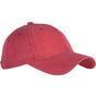 k-up Casquette Vintage - 6 panneaux red_washed