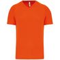 ProAct T-shirt de sport manches courtes col v homme - fluorescent_orange - 2XL
