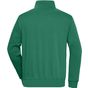 James&Nicholson Workwear Half Zip Sweat dark_green