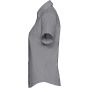 Russell Chemise Oxford cintrée manches courtes femme silver