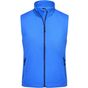 James&Nicholson Ladies´ Softshell Vest azur