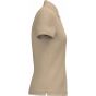 iDeal Basic Brand Polo piqué femme 200 ideal_sand
