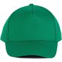 K-up Casquette coton - 5 panneaux kelly_green