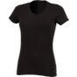 SF Clothing Women´s feel good stretch V-neck T black