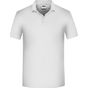 James&Nicholson Men´s Bio Workwear Polo white