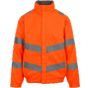 Regatta Men's Hi-Vis Pro Contract Dover Jacket orange