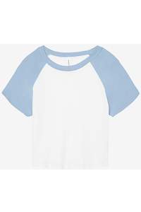 Image produit Women's micro rib raglan baby tee