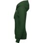 Kariban Sweat-shirt à capuche écoresponsable à fermeture zippée femme forest_green