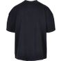 Build Your Brand Ultra Heavy Cotton Box Tee navy