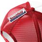 Beechfield Casquette américaine vintage junior rouge classique/blanc