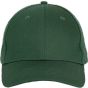 K-up Casquette en coton et polyester recyclés K-loop tracking-  6 panneaux forest_green