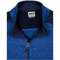 James&Nicholson Men´s Knitted Workwear Fleece Jacket -STRONG- royal_melange/navy