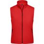 James&Nicholson Ladies´ Softshell Vest red