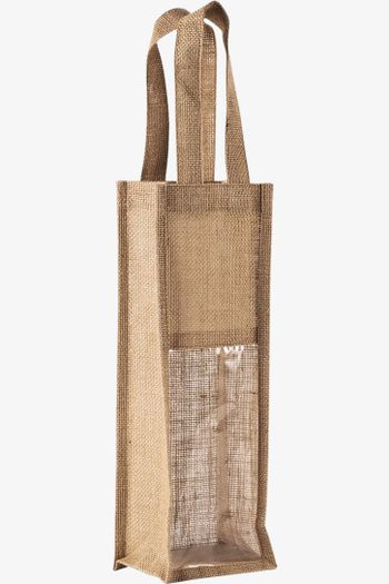 Image produit Sac porte bouteille en jute