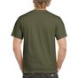 Gildan T-shirt Heavy Cotton pour adulte vert militaire