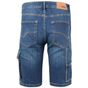 Velilla Bermuda denim stretch multipoches jean_blue