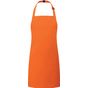 Premier Tablier à bavette pour enfant Colours collection orange