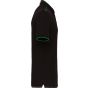 WK Designed To Work Polo Day To Day contrasté manches courtes homme black/kelly_green