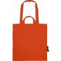 Neutral Twill Bag, Multiple Handles orange